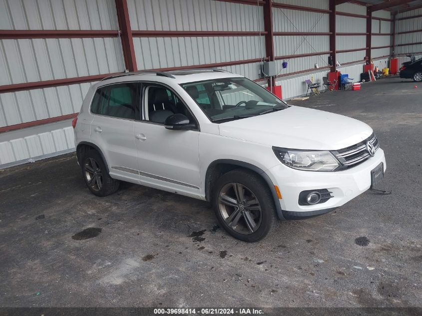 2017 VOLKSWAGEN TIGUAN 2.0T SPORT