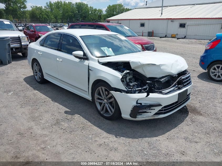 2017 VOLKSWAGEN PASSAT 1.8T R-LINE