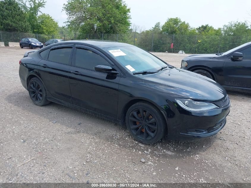 2015 CHRYSLER 200 S