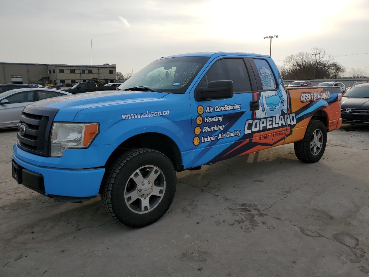 2012 FORD F150 SUPER CAB