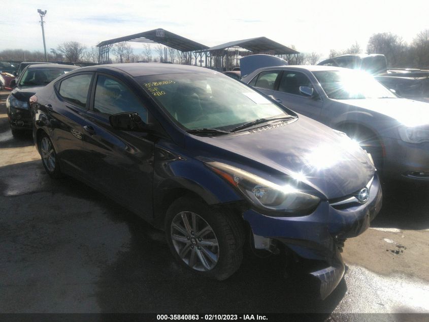 2014 HYUNDAI ELANTRA SE