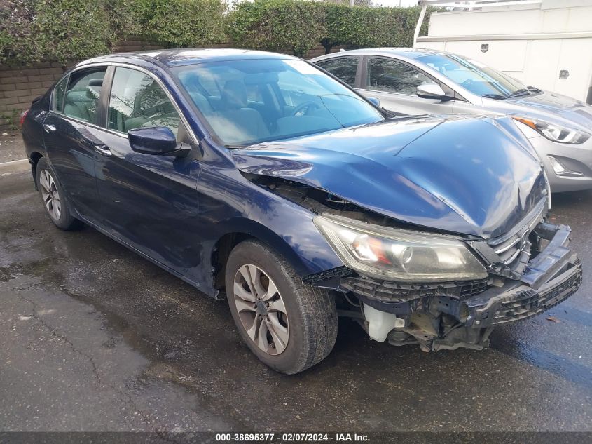 2013 HONDA ACCORD LX