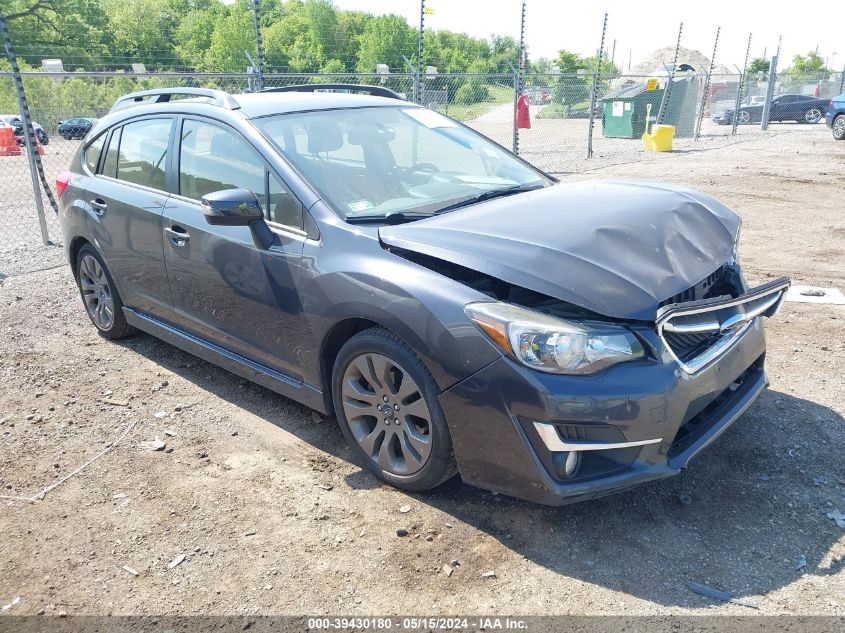 2016 SUBARU IMPREZA 2.0I SPORT PREMIUM