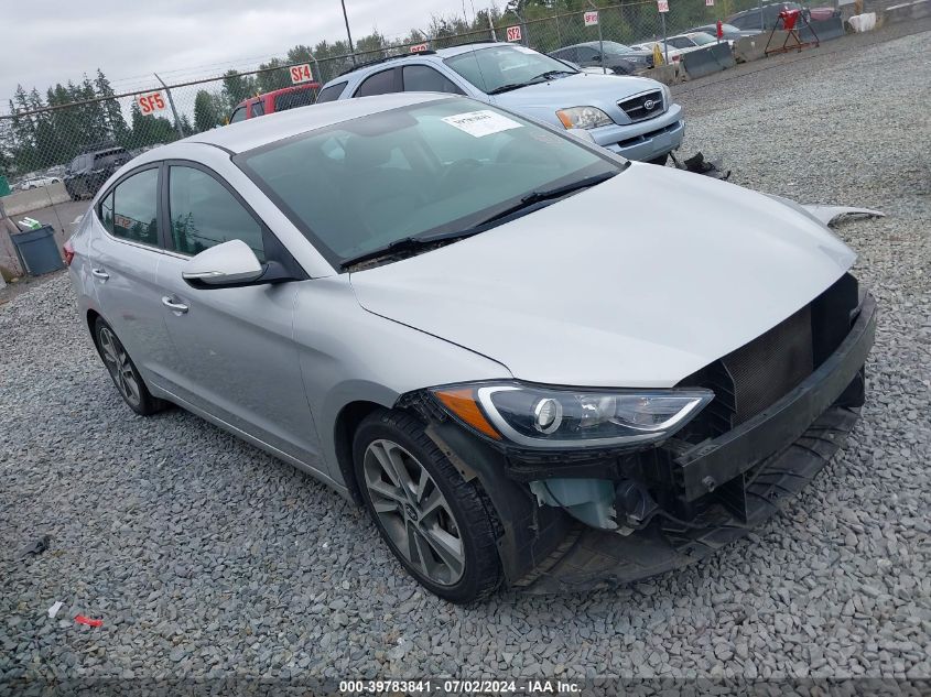 2018 HYUNDAI ELANTRA LIMITED