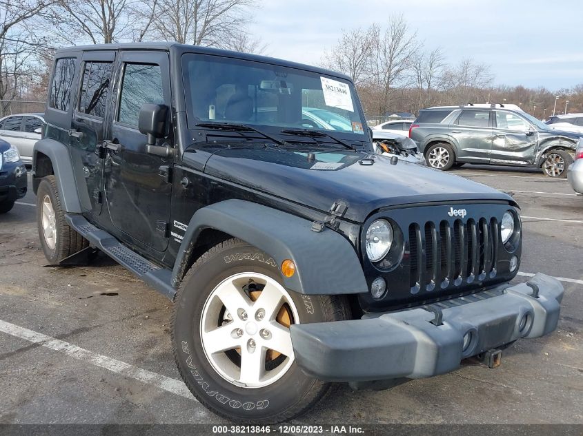 2017 JEEP WRANGLER UNLIMITED SPORT 4X4