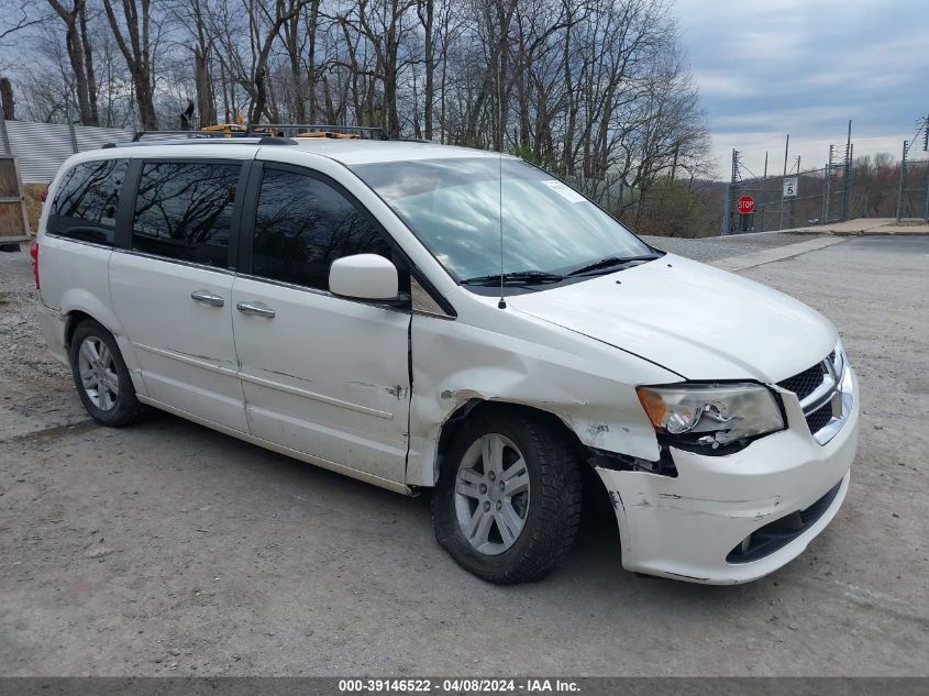 2012 DODGE GRAND CARAVAN CREW