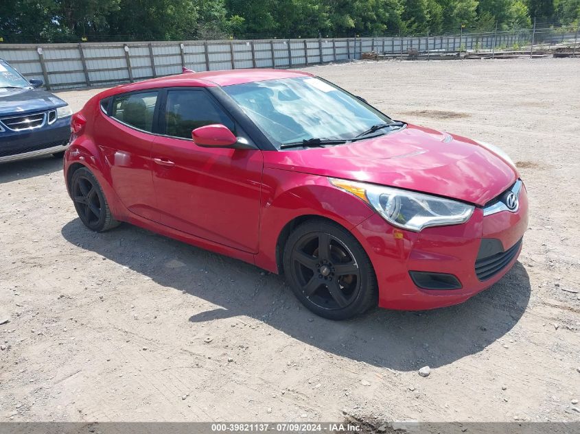 2013 HYUNDAI VELOSTER BASE W/BLACK