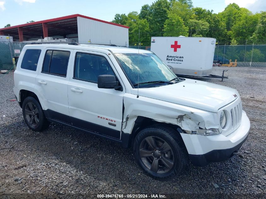 2017 JEEP PATRIOT 75TH ANNIVERSARY EDITION 4X4