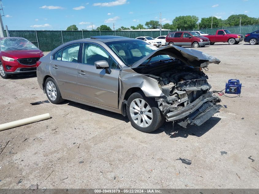 2016 SUBARU LEGACY 2.5I PREMIUM