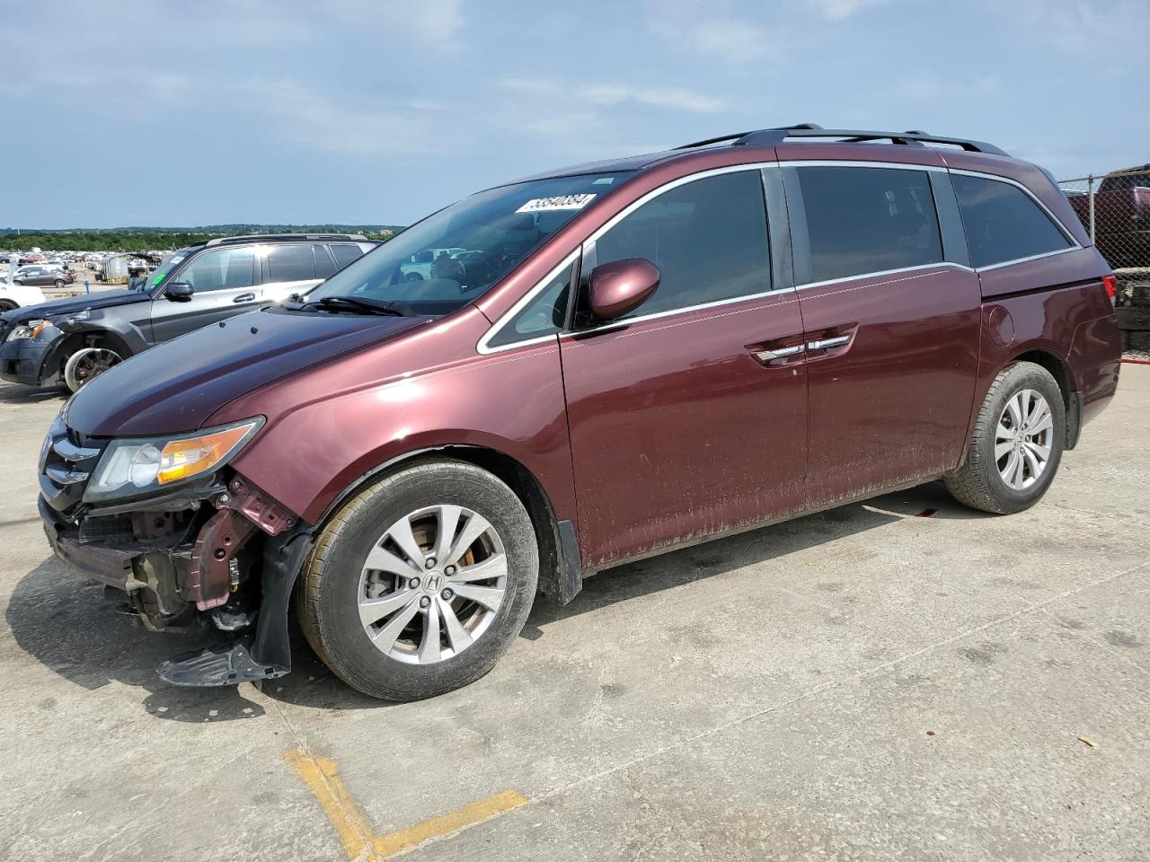 2016 HONDA ODYSSEY EXL