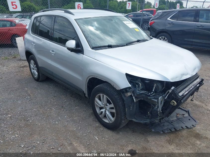 2016 VOLKSWAGEN TIGUAN S