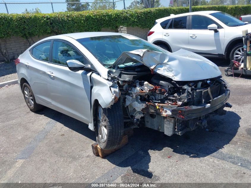 2016 HYUNDAI ELANTRA SE