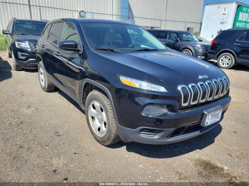 2017 JEEP CHEROKEE SPORT 4X4