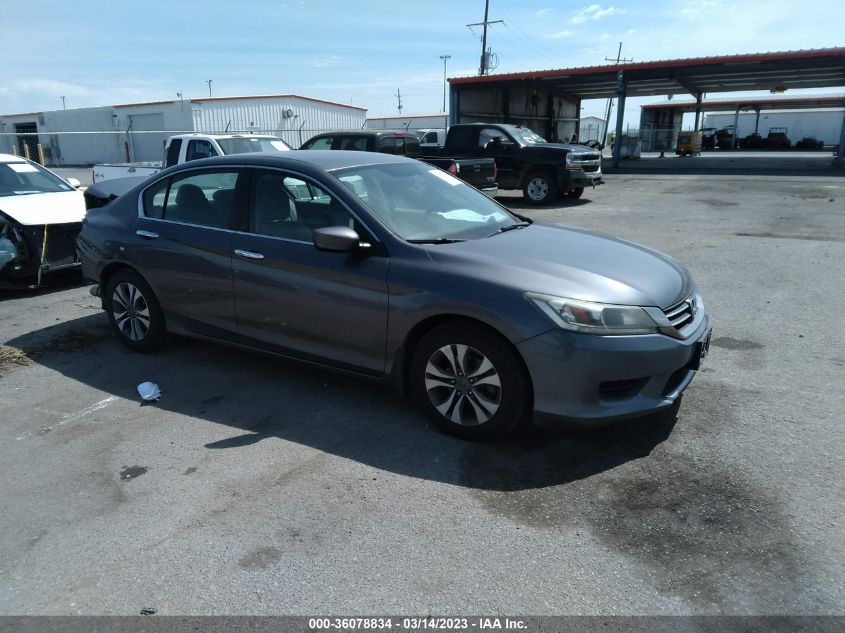 2013 HONDA ACCORD LX