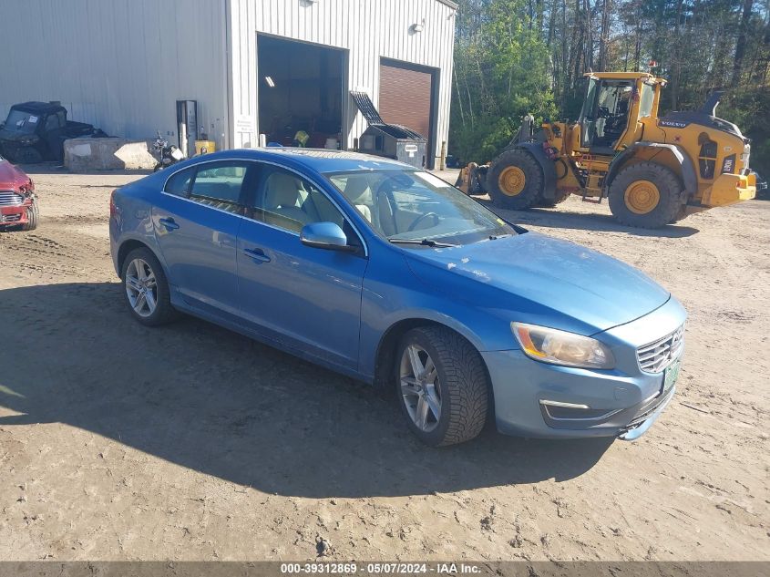 2014 VOLVO S60 T5/T5 PLATINUM/T5 PREMIER/T5 PREMIER PLUS