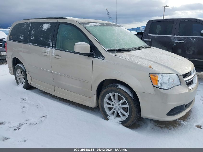 2014 DODGE GRAND CARAVAN SXT