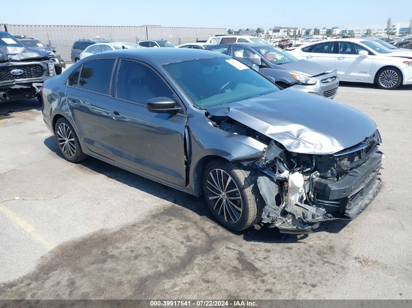 2016 VOLKSWAGEN JETTA SPORT