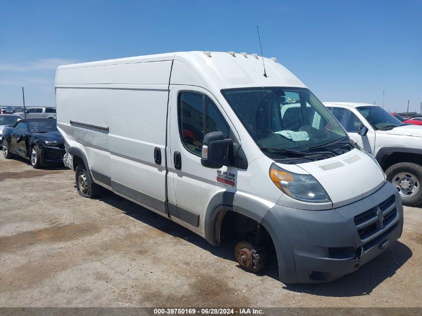 2017 RAM PROMASTER 3500 CARGO VAN HIGH ROOF 159 WB EXT