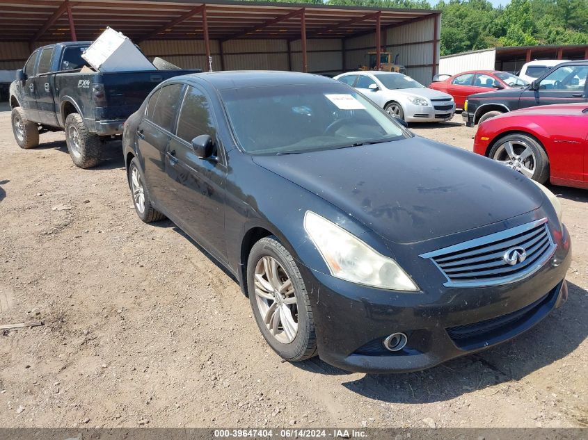 2011 INFINITI G37X