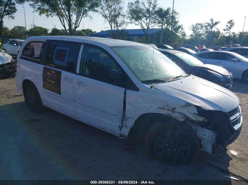 2015 DODGE GRAND CARAVAN SE