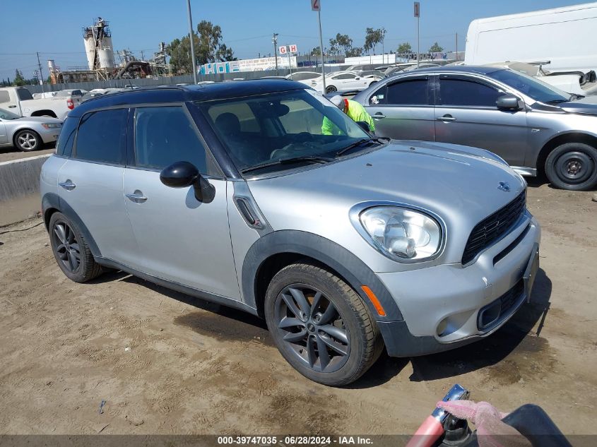 2012 MINI COOPER S COUNTRYMAN