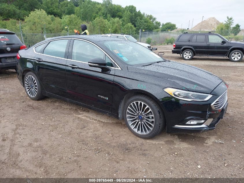 2018 FORD FUSION TITANIUM/PLATINUM HEV