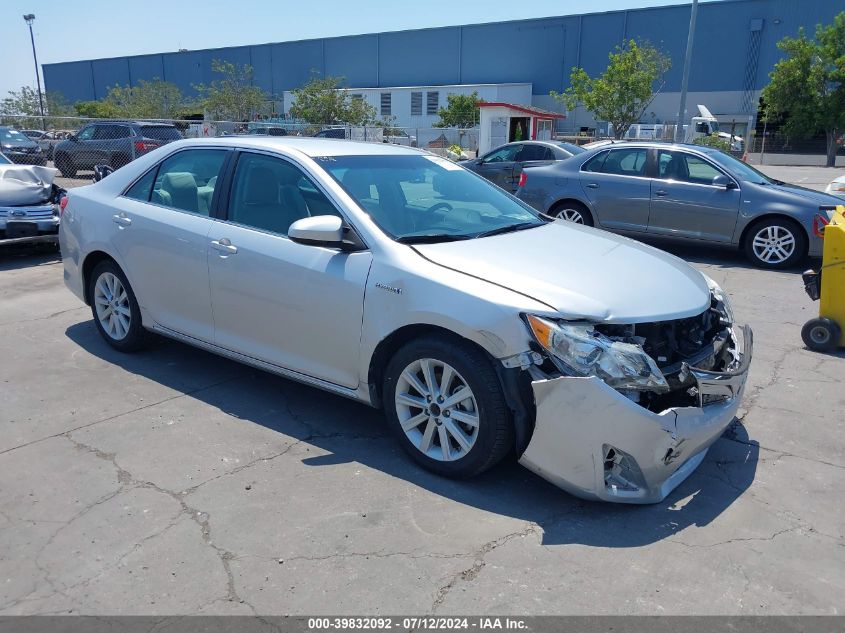 2012 TOYOTA CAMRY HYBRID XLE