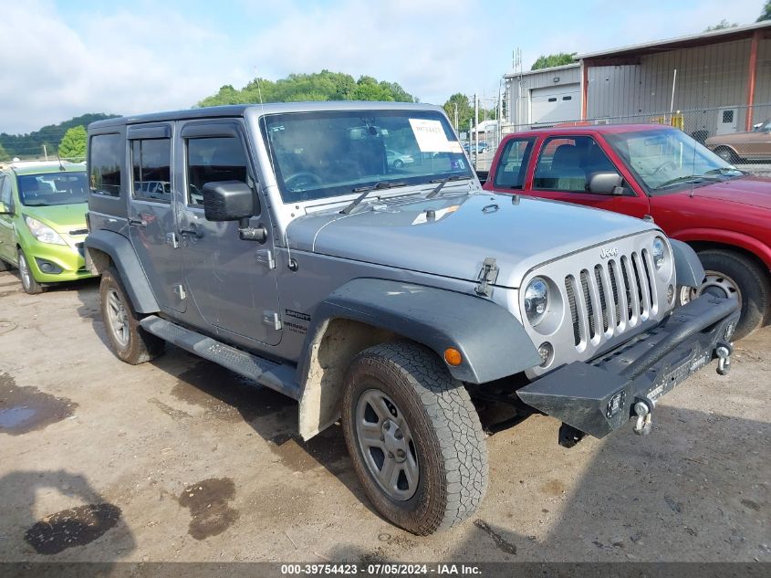 2016 JEEP WRANGLER UNLIMITED SPORT RHD