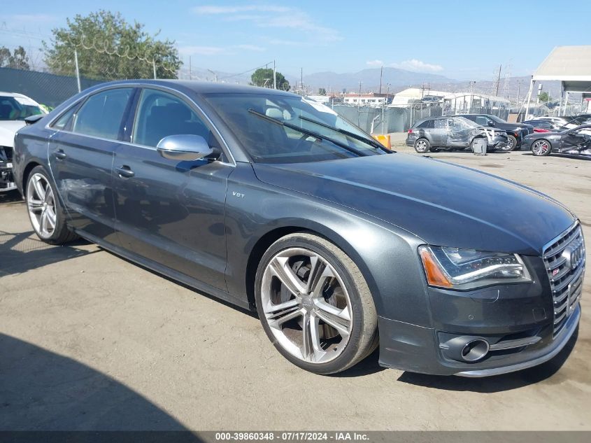 2013 AUDI S8 4.0T