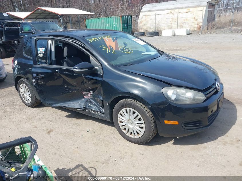 2011 VOLKSWAGEN GOLF 2.5L 2-DOOR