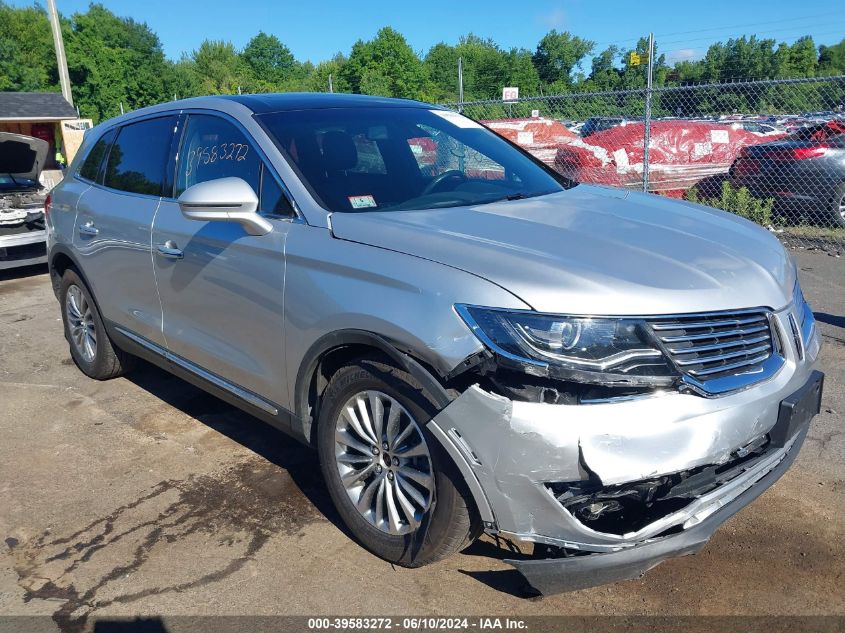 2018 LINCOLN MKX SELECT