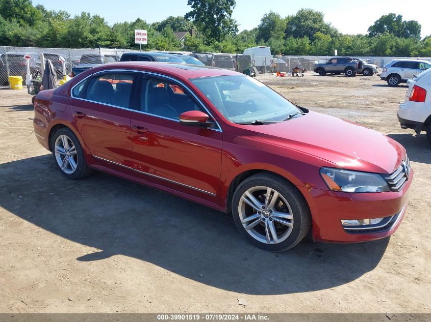 2015 VOLKSWAGEN PASSAT 2.0L TDI SEL PREMIUM