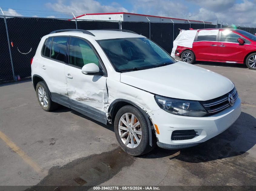 2018 VOLKSWAGEN TIGUAN LIMITED 2.0T