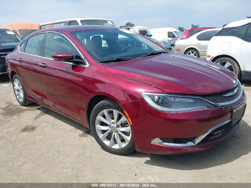 2015 CHRYSLER 200 C