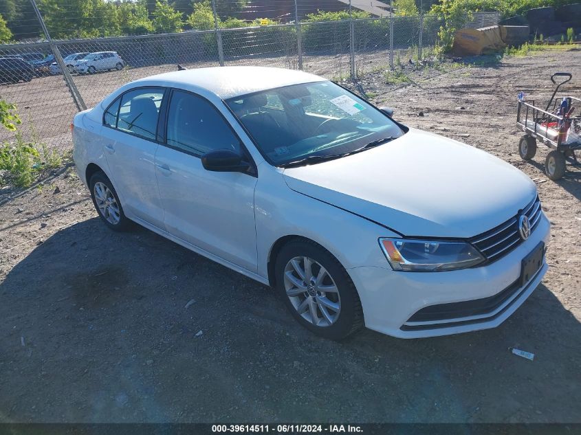 2015 VOLKSWAGEN JETTA 1.8T SE