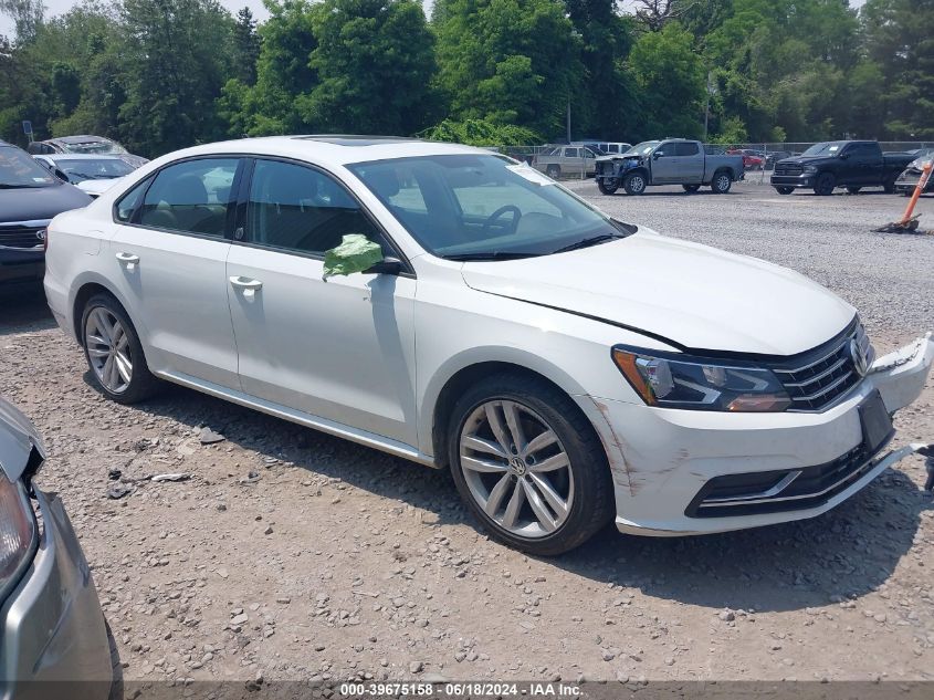 2019 VOLKSWAGEN PASSAT 2.0T WOLFSBURG EDITION