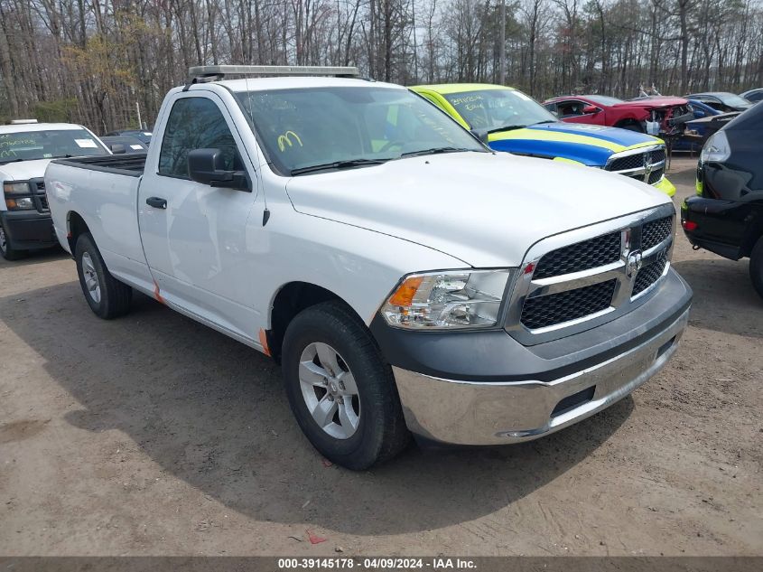 2018 RAM 1500 TRADESMAN REGULAR CAB 4X2 8' BOX