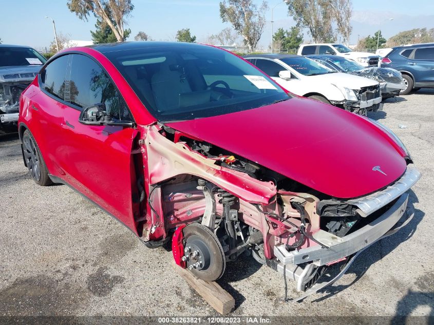 2022 TESLA MODEL Y PERFORMANCE DUAL MOTOR ALL-WHEEL DRIVE