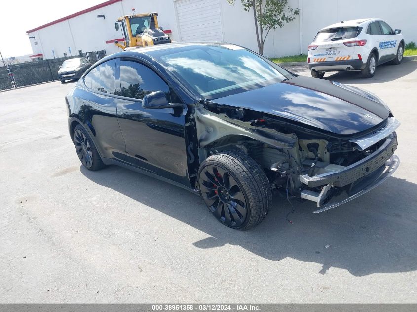 2022 TESLA MODEL Y PERFORMANCE DUAL MOTOR ALL-WHEEL DRIVE