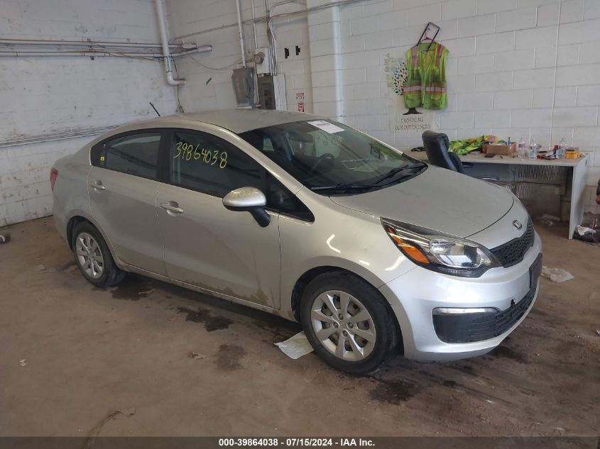 2016 KIA RIO LX