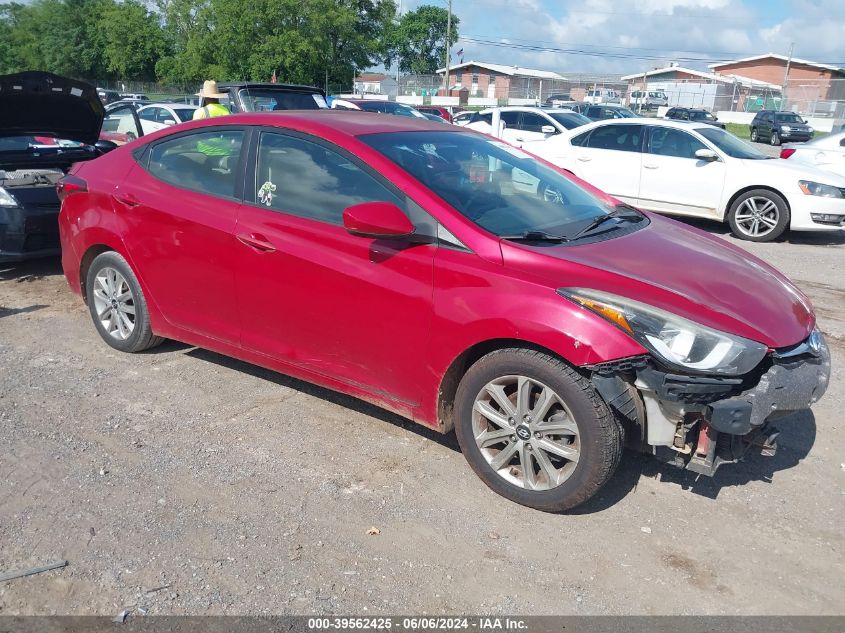 2014 HYUNDAI ELANTRA SE/SPORT/LIMITED