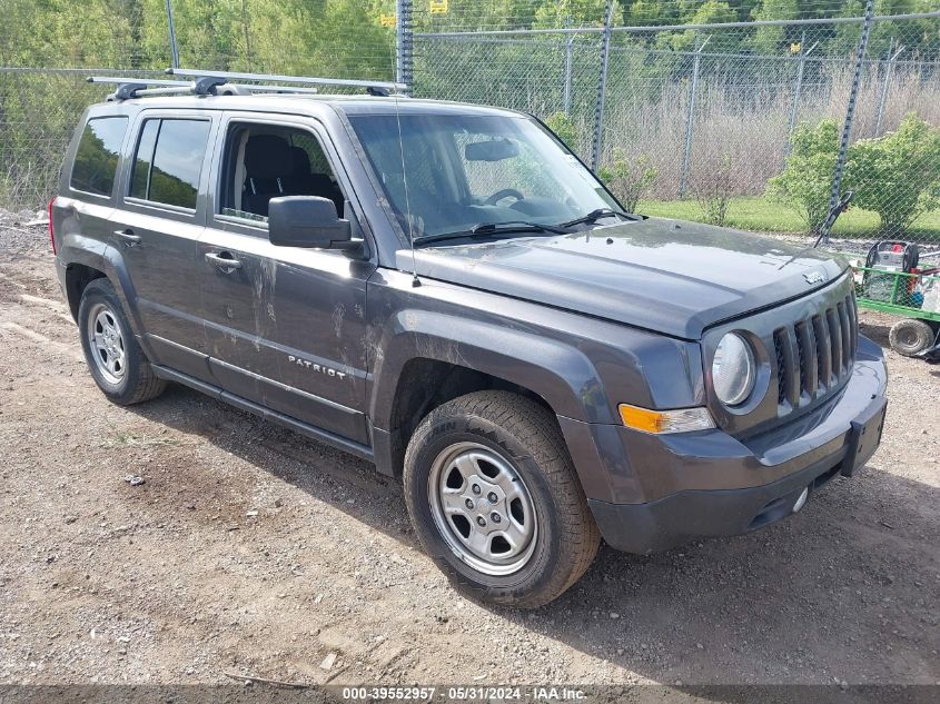 2016 JEEP PATRIOT SPORT