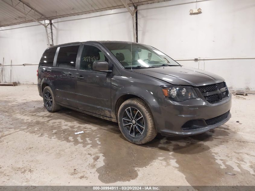 2016 DODGE GRAND CARAVAN SE PLUS