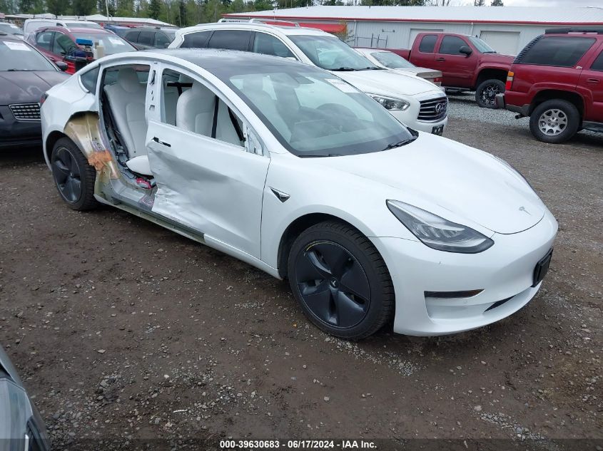 2020 TESLA MODEL 3 STANDARD RANGE PLUS REAR-WHEEL DRIVE/STANDARD RANGE REAR-WHEEL DRIVE