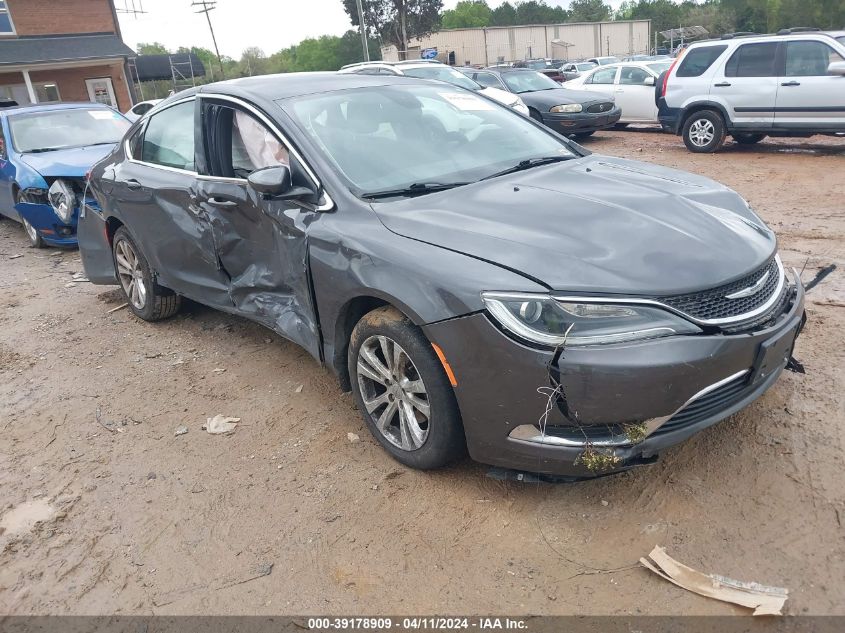 2016 CHRYSLER 200 LIMITED