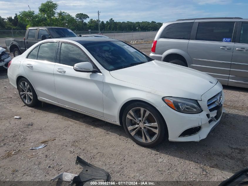 2015 MERCEDES-BENZ C 300 4MATIC