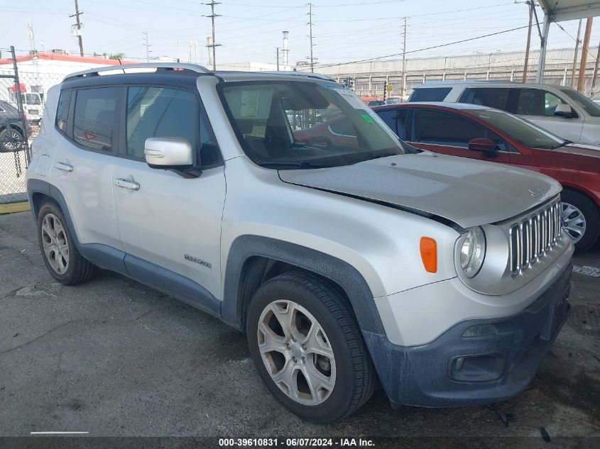 2017 JEEP RENEGADE LIMITED FWD