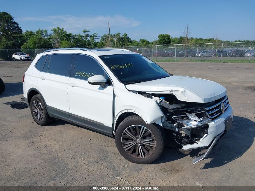 2019 VOLKSWAGEN TIGUAN 2.0T SE/2.0T SEL/2.0T SEL R-LINE/2.0T SEL R-LINE BLACK