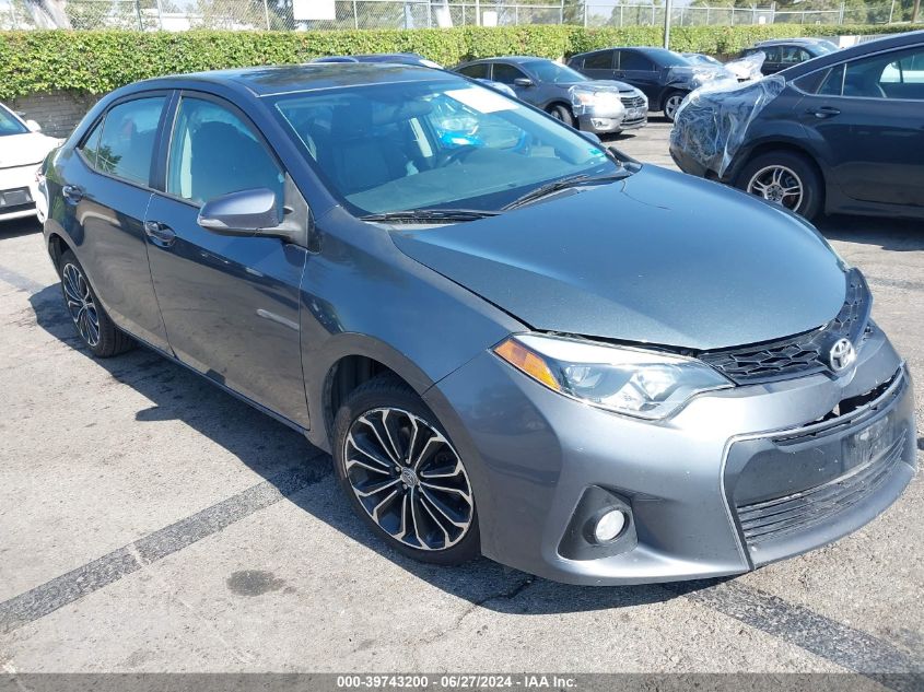 2015 TOYOTA COROLLA S PLUS