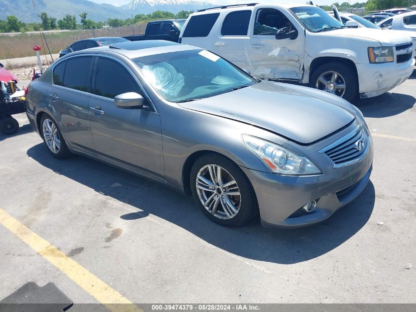 2013 INFINITI G37X